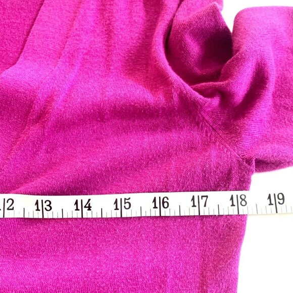 Anthropologie Moth Fuchsia Flutter Long Sleeve Cardigan Women’s Size Medium - Picture 7 of 10